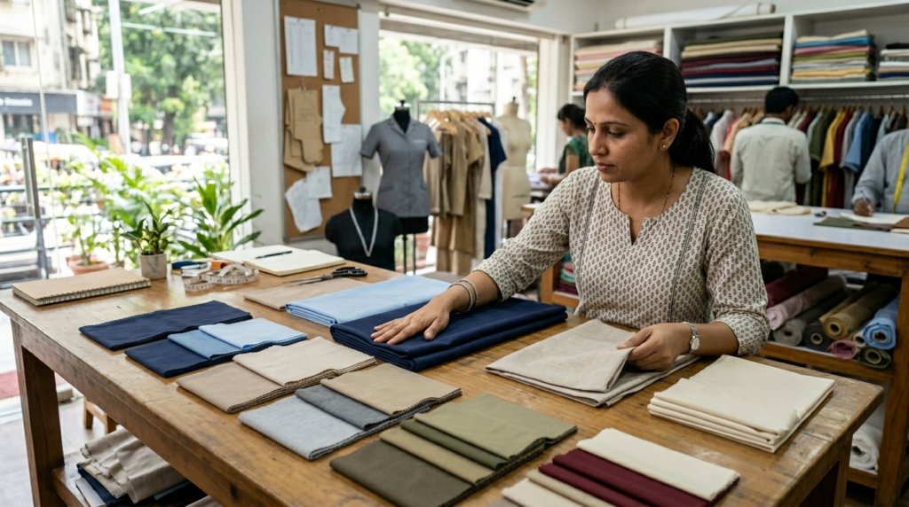 Uniform Fabric for Mumbai's Climate