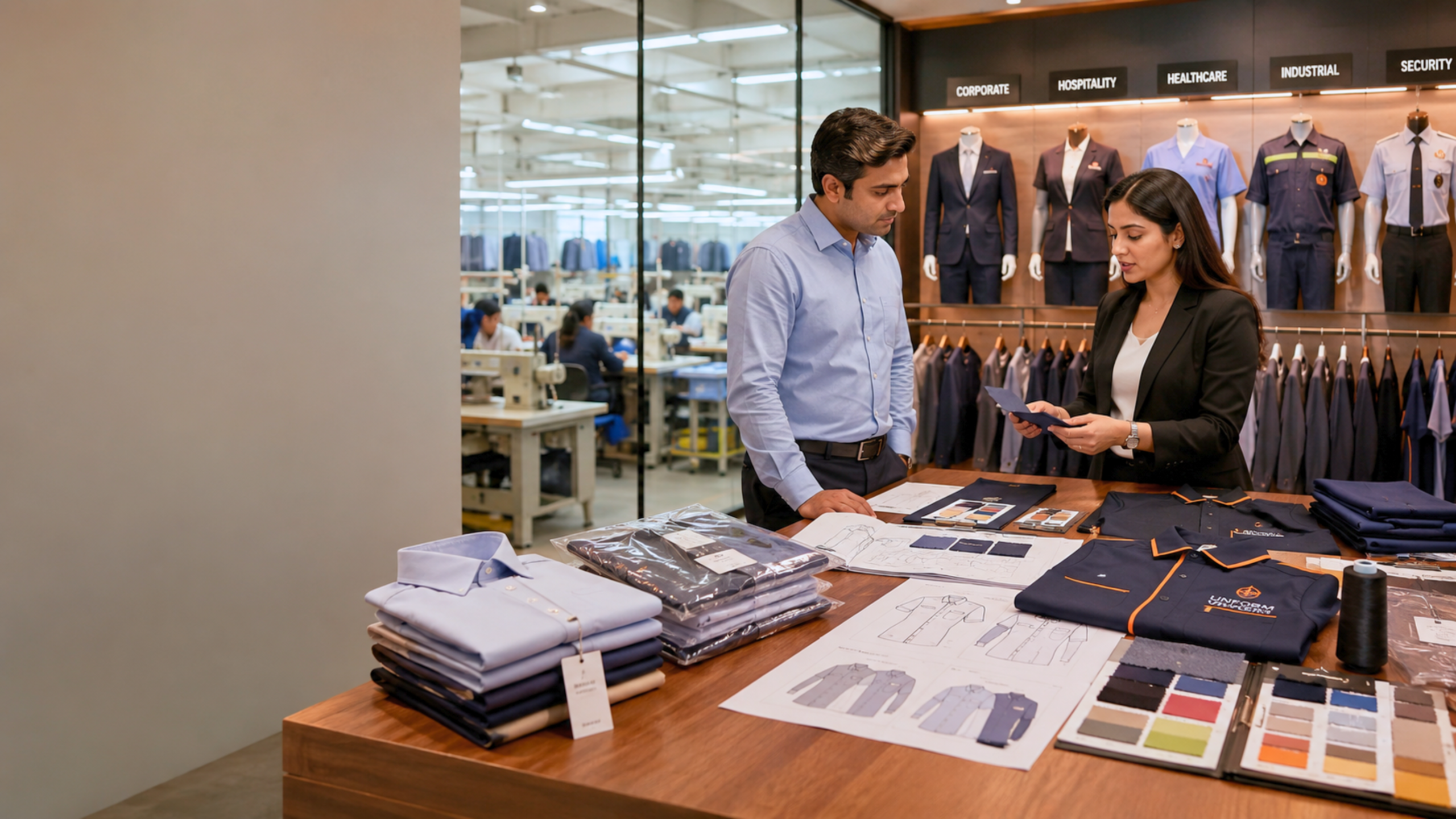 Custom vs. Ready-Made Corporate Uniforms Custom corporate uniforms vs ready-made options for bulk orders