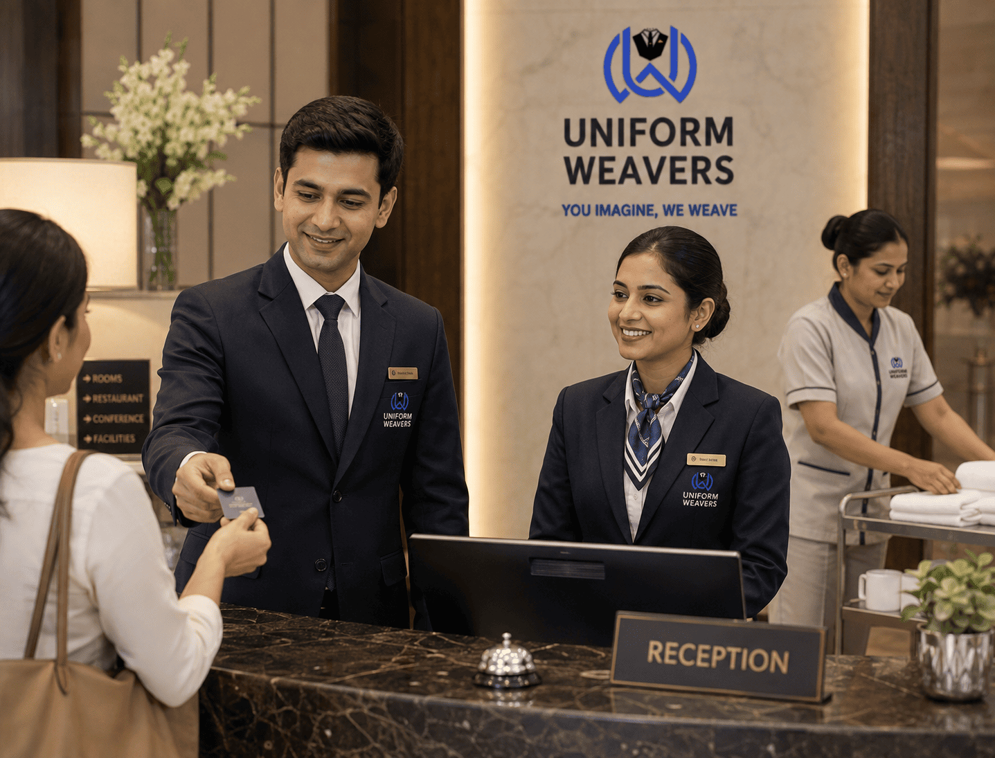 Hotel and hospitality staff uniforms near Panvel, Navi Mumbai