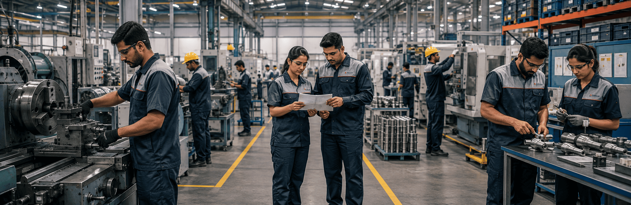Industrial uniform manufacturer in Thane – factory and MIDC workwear by Uniform Weavers
